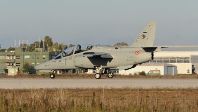 Photo of Leonardo pitches M-345 to Slovakia