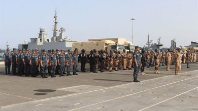 Photo of Five countries participated in naval and air exercises in Saudi Arabia