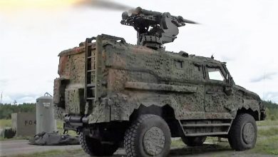 Photo of Saab demonstrates MSHORAD mobile air defense system with live firing