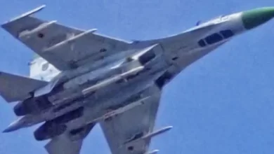 Photo of Ukrainian Su-27s are now using AGM-88 HARM missiles too
