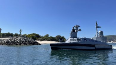 Photo of Turkish armed unmanned vessel shows naval capacities in NATO drill