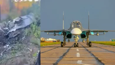 Photo of Ukraine says its military shot down Russian Su-34 strike aircraft