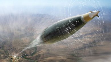 Photo of BAE Systems successfully fired LR-PGK from US Army 155mm ERCA at Yuma Proving Ground