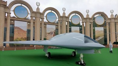 Photo of GJ-11 UAV displayed on Chinese National Day