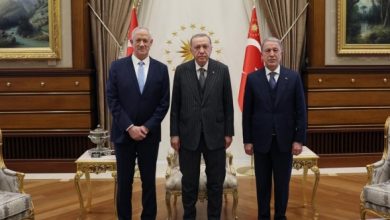 Photo of Erdogan receives Israeli defense chief for talks