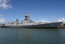 Photo of Indian Navy takes delivery of second P15B destroyer ‘Mormugao’