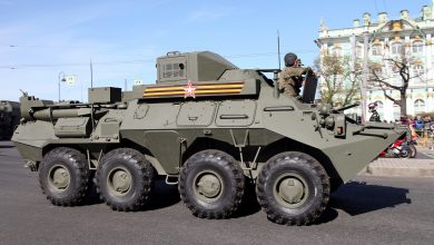 Photo of Ukrainian troops just captured Russian command vehicle
