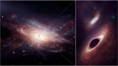 Photo of Doomed pair of supermassive black holes the closest to collision ever seen