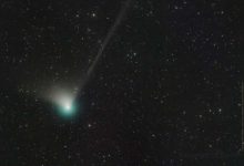 Photo of Green comet zooming our way, last visited 50,000 years ago