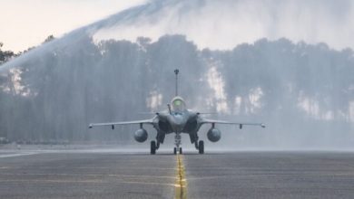 Photo of First Rafale F4.1 delivered to French Air Force research and test center