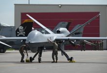 Photo of Report: US Navy MQ-9 Drone, E-2D Aircraft team up for Long-Range missile strike