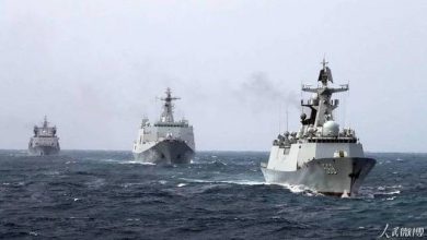 Photo of China sends 11 naval vessels, 9 military aircraft around Taiwan