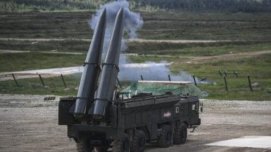 Photo of Belarus Troops Train on Russian Nuclear-Capable Missile System