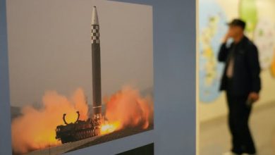 Photo of N. Korea fires missile that may have been new type of weapon
