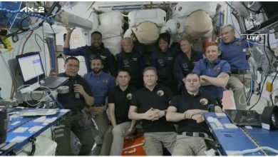 Photo of Space station welcomes 2 Saudi visitors, including kingdom’s 1st female astronaut