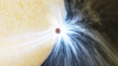 Photo of Galactic gobble: Star swallows planet in one big gulp