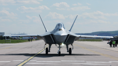 Photo of Turkish fighter jet KAAN to fly after high-speed taxi tests