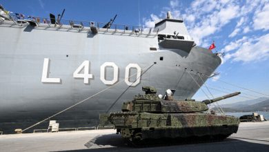 Photo of Turkish warship TCG Anadolu open to visitors in Aegean Izmir city