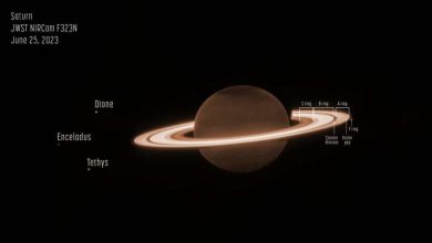 Photo of New image from James Webb Space Telescope reveals astonishing Saturn and its rings