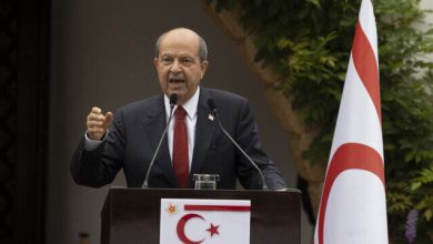 Photo of Ersin Tatar: “French base in Southern Cyprus, US sending arms ‘clear violations of Cyprus’ founding agreements”