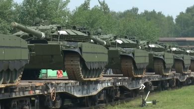 Photo of Russian forces get new batch of upgraded tanks