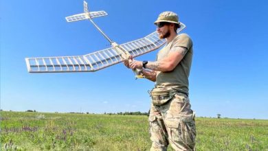 Photo of Ukrainian elite troops test new spy drone