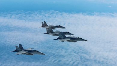 Photo of Chinese aircraft cross Taiwan Strait median line after U.S. arms sale announcement