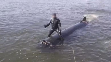 Photo of Ukraine tests underwater kamikaze drone