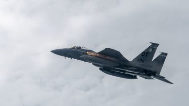 Photo of US Air Force, RTX complete first flight test of AIM-120C-8