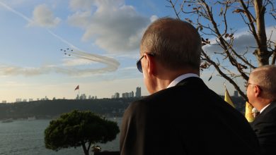 Photo of Turkish navy conducts its largest parade to honor republic’s 100 years