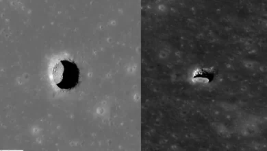 Photo of Chinese astronauts may build a base inside a lunar lava tube
