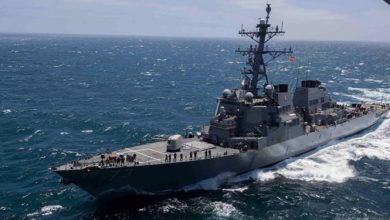 Photo of Iran Releases Footage Recorded from US Navy Ship by Indigenous Drone