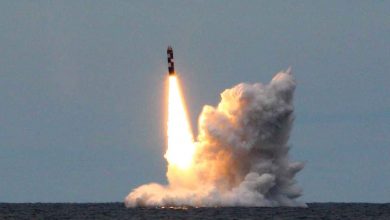Photo of Russia’s new nuclear submarine test launches Bulava intercontinental missile