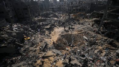 Photo of Gaza bleeds under Israeli attacks as toll crosses 9,000 mark