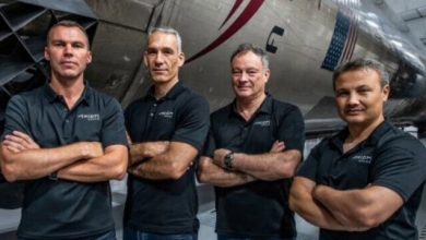 Photo of Capsule that will carry Türkiye’s 1st would-be space traveler arrives at hanger in Florida