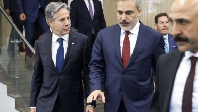 Photo of FM Fidan in New York for UN meeting on Palestine