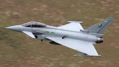 Photo of British Typhoon jet fitted with next-gen radar
