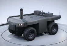 Photo of ST uUnveils ‘Taurus’ Unmanned Ground Vehicle with drone