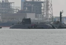 Photo of Taiwan’s new submarine set to undergo testing
