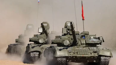 Photo of Russia Outfits Tanks in Ukraine With New Counter-Drone Systems