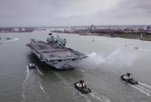Photo of British carrier leads huge NATO fleet in message to Russia