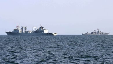 Photo of Chinese, Russian Warships Join Naval Exercise With Iran