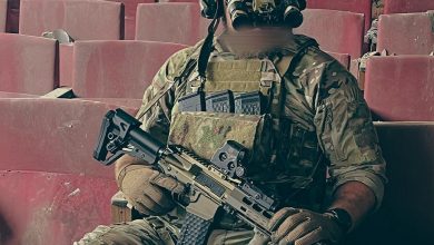 Photo of Ukrainian soldiers receive Haenel MK 556 assault rifles from Germany