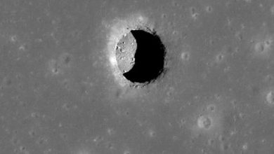 Photo of A cave discovered on the moon opens up new opportunities for settlement by humans