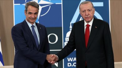 Photo of Turkish president, Greek premier meet in US for talks