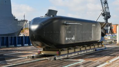 Photo of Anduril Ghost Shark Submarine Drone Arrives in US