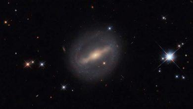 Photo of Hubble rings in a new galactic view