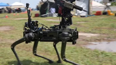 Photo of US Military Deploys Armed Robot Dogs in Anti-Drone Training