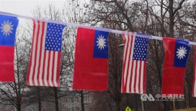 Photo of Taiwan, U.S. sign for Air Force, Navy equipment