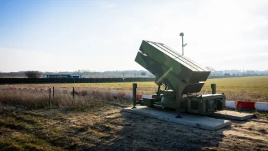Photo of Norwegian NASAMS deployed to Poland